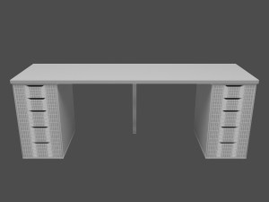 table with drawers Modèle 3D