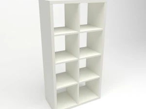 kallax shelving unit 3D Model