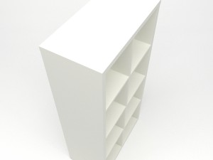 kallax shelving unit 3D मॉडल