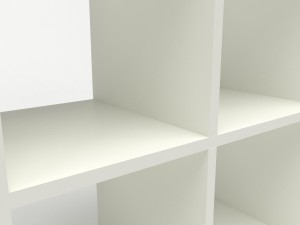 kallax shelving unit 3D मॉडल