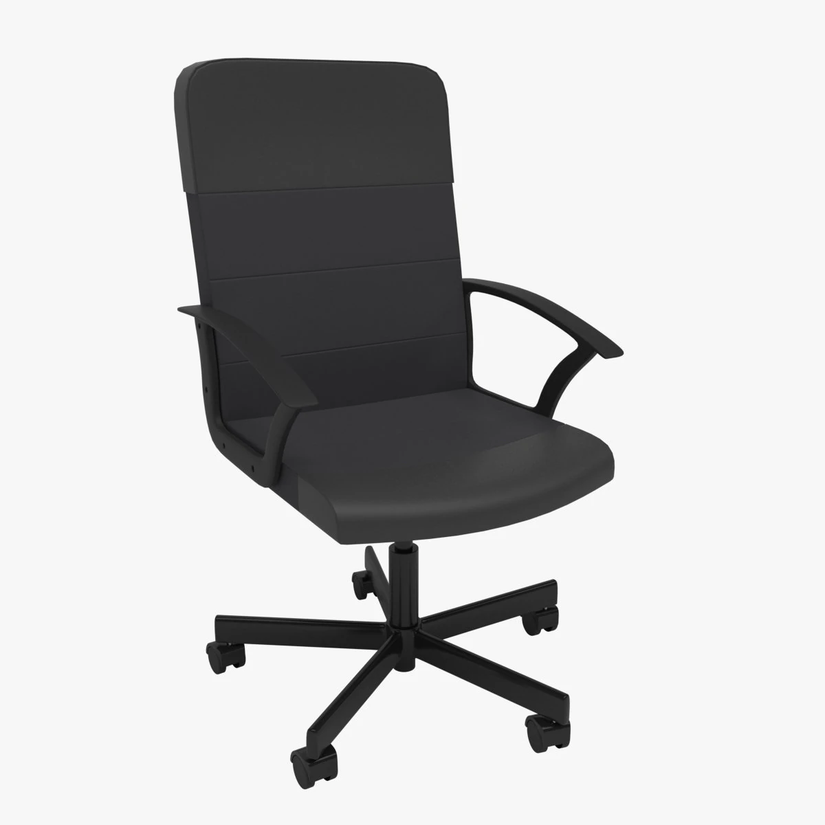 renberget desk chair 3D Model .c4d .max .obj .3ds .fbx .stl .blend 