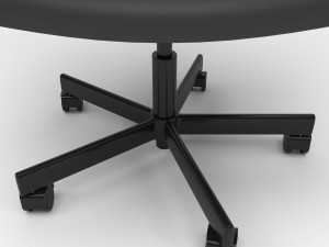 renberget desk chair Model 3D