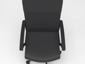 renberget desk chair Model 3D