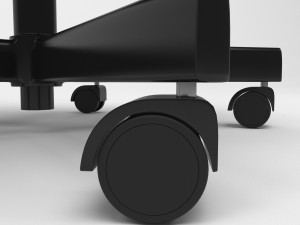 renberget desk chair Model 3D