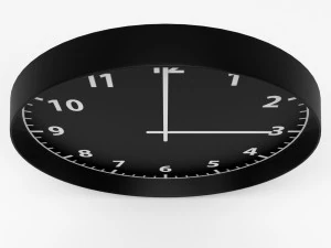 bondis wall clock 3D Model