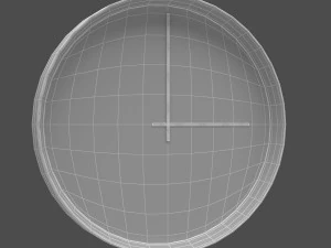 bondis wall clock 3D Model