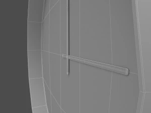 bondis wall clock 3D Model