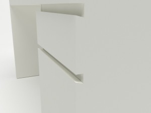 malm desk Modelo 3D