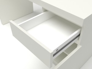malm desk Modelo 3D