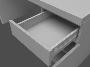 malm desk Modelo 3D