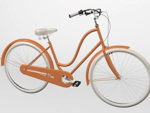 bici elettrica amsterdam Modello 3D