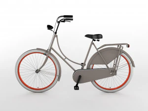 grandma bike omafiets 3D Model