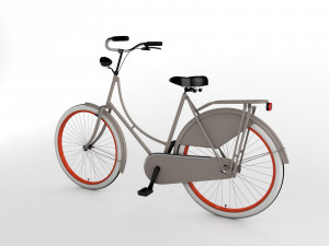 grandma bike omafiets 3D-Modell