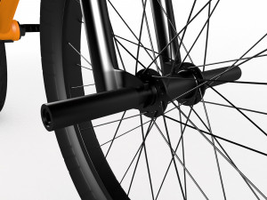 bmx bike 3D Model
