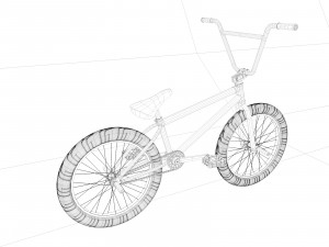 bmx bike 3D Model