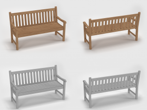 garden furniture collection Modelo 3D