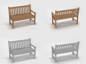 garden furniture collection Modelo 3D