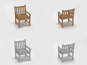garden furniture collection Modelo 3D