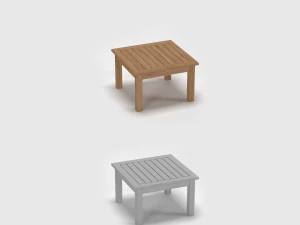 garden furniture collection 3D Model