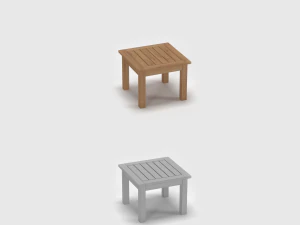 garden furniture collection 3D Model