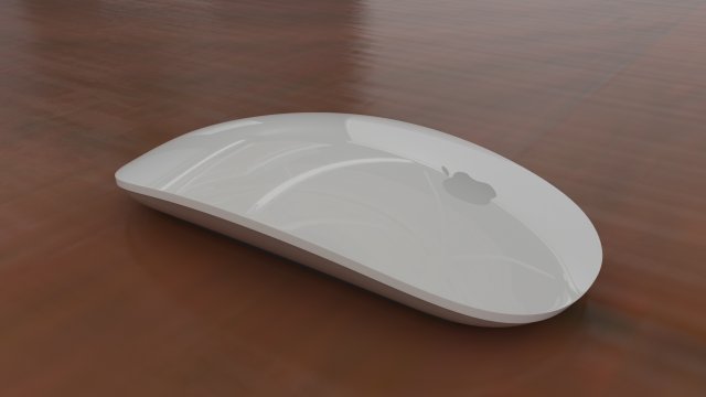 magic mouse 3D Model .c4d .max .obj .3ds .fbx .stl .blend