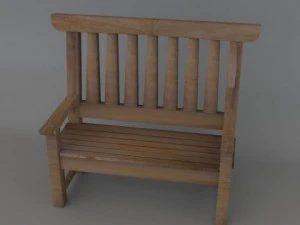 outdoor bench 3D Model