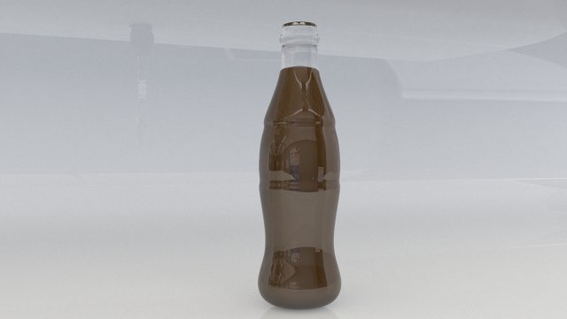 glass bottle 3Dモデル .c4d .max .obj .3ds .fbx .stl .blend 