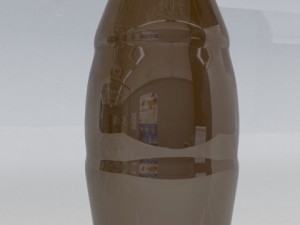 glass bottle 3Dモデル