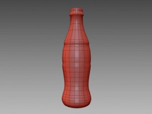 glass bottle 3Dモデル