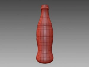 glass bottle 3D Model