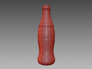 glass bottle 3Dモデル