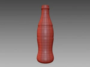 glass bottle 3D Model