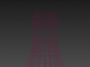 glass bottle 3Dモデル
