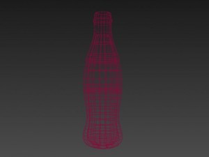 glass bottle 3Dモデル