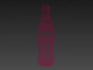 glass bottle 3D Model