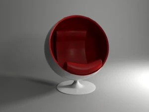 round chair 3D Model