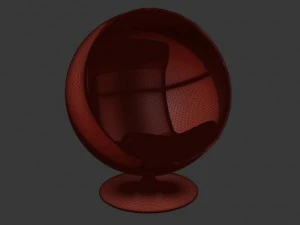 round chair 3D Model