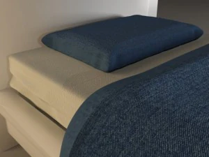 malm bed 3D Model