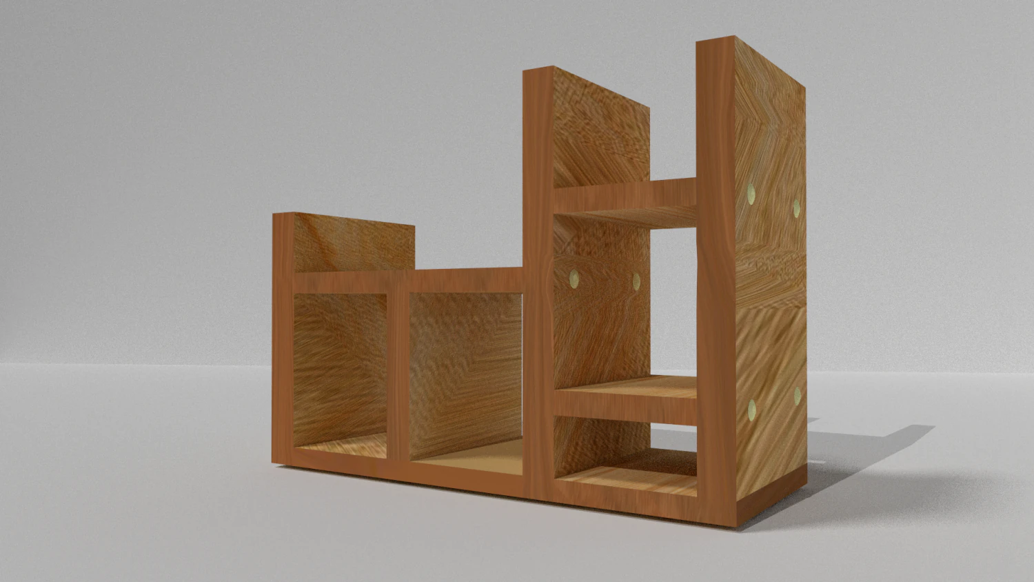 wall shelf 3D Model .c4d .max .obj .3ds .fbx .stl .blend 
