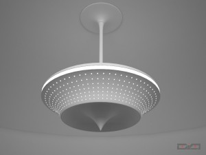 ceiling lamp ufo design 3D Model