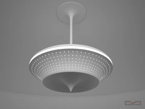 천장 램프 ufo 디자인 3D 모델