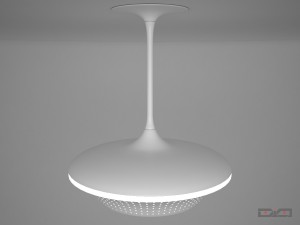 ceiling lamp ufo design 3D-Modell