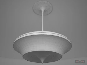 ceiling lamp ufo design 3D Model