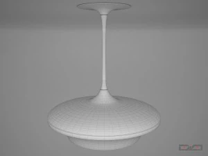 ceiling lamp ufo design 3D Model