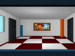 ames room optical illusion 3D Model