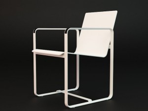 neutra armchair Modèle 3D