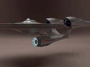 uss enterprise ncc1701 3D Model