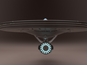 uss enterprise ncc1701 3D 모델