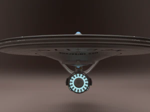 uss enterprise ncc1701 3D Model