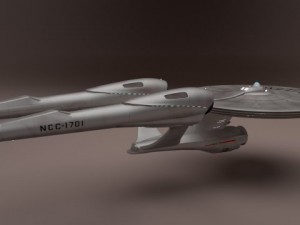 uss enterprise ncc1701 3D 모델